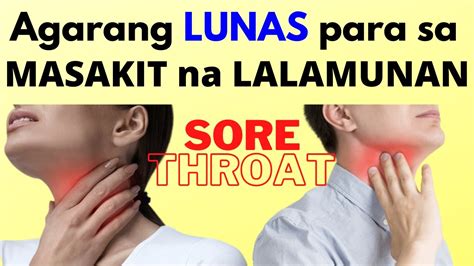 gamot para sa sakit ng lalamunan|Gamot Sa Sakit Ng Lalamunan o Tonsillitis: Subukan .